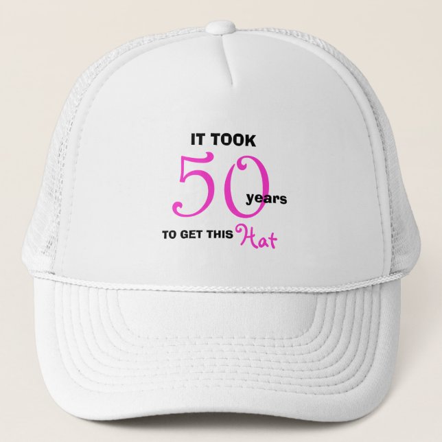50.ª Gorra de cumpleaños para ella (Anverso)