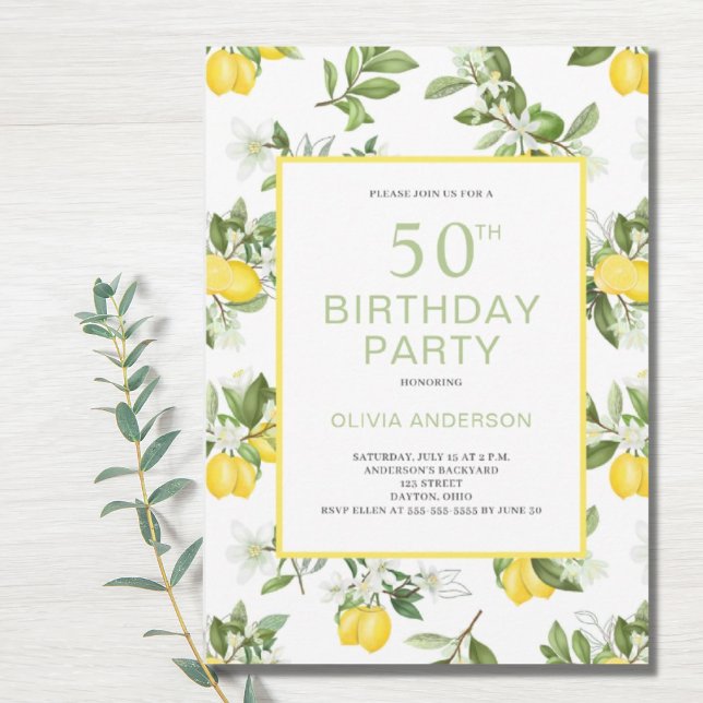 50.ª Invitación a Cítricos de Limón (Subido por el creador)