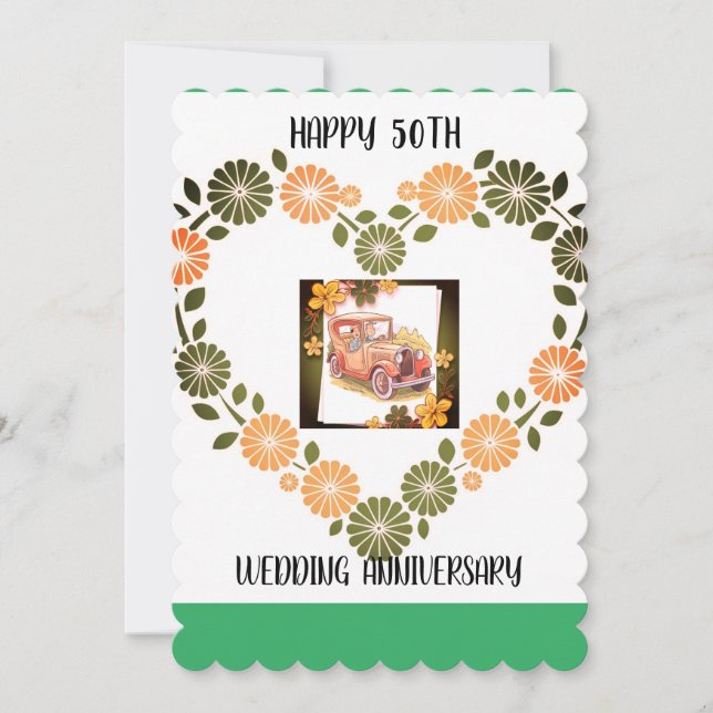 50.ª invitación a la Boda del Viejo Aniversario (Anverso)