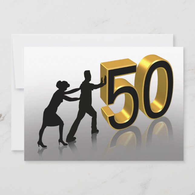 50.ª invitación a la fiesta de aniversario (Anverso)
