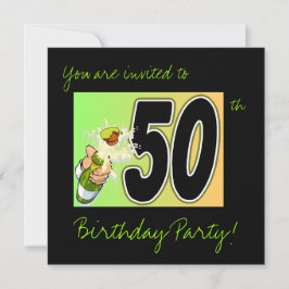 50.ª invitación a la fiesta de cumpleaños