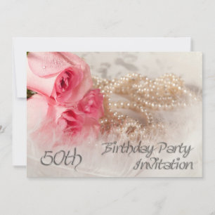 50.ª invitación a la fiesta de cumpleaños