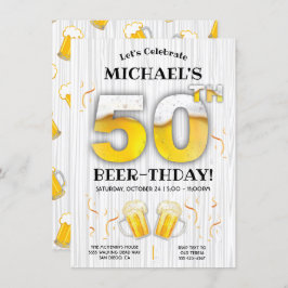 50.ª invitación a la fiesta de cumpleaños de la ce