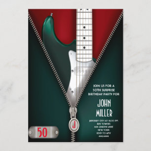 50.ª invitación a una estrella de rock de guitarra