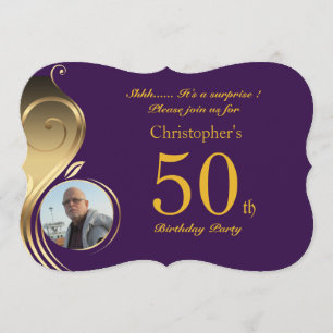 50.ª, Invitación al cumpleaños Cualquier edad, fot