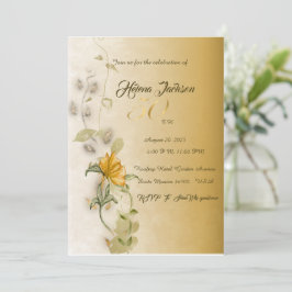 50.ª invitación de cumpleaños