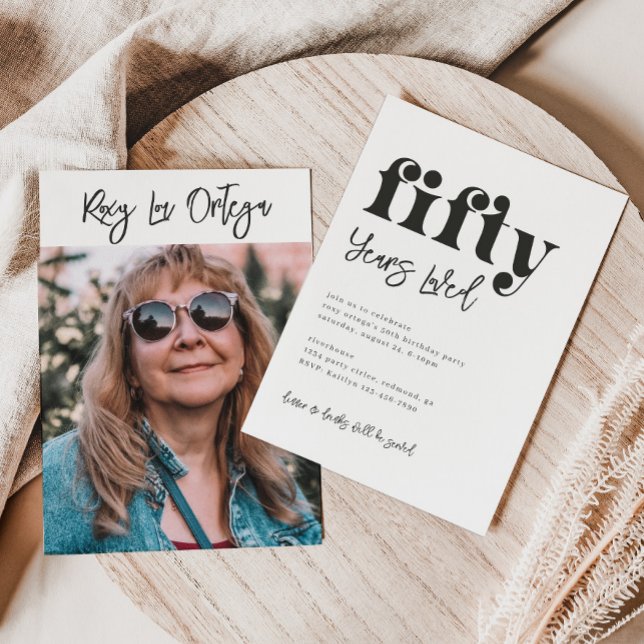 50.ª invitación de cumpleaños | Foto 50 cumpleaños (Subido por el creador)