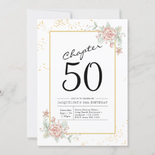 50.ª invitación floral de Rubor