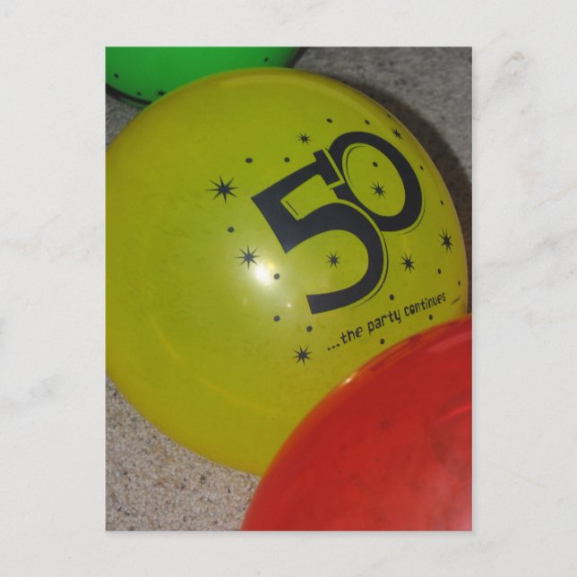 50.ª postal de cumpleaños (Anverso)