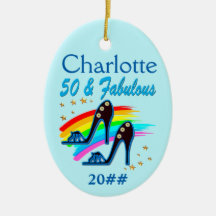 50.ª REINA SHOE FECHA Y ORNAMENTO PERSONALIZADO