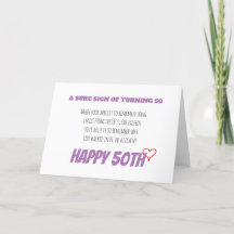 50.ª tarjeta de cumpleaños para los amantes de la