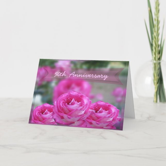 50.ª Tarjeta de invitación al aniversario (Anverso)