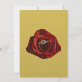 50.ª tarjeta de invitación al aniversario del Boda