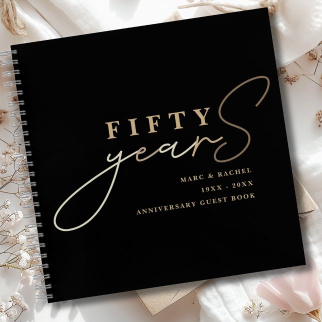 50.º Aniversario Boda Libro de Oro Negro de Huéspe (Subido por el creador)