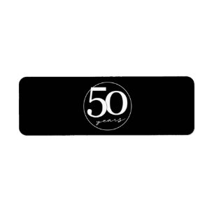 50.º Aniversario de la etiqueta de sello de azucar