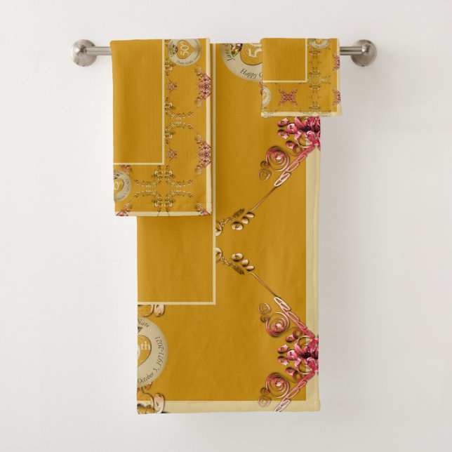 50.º Aniversario del Boda Ochre Dorado (In situ)