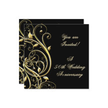 50.º Boda Aniversario Invitación