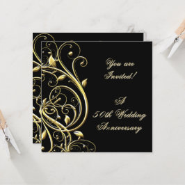 50.º Boda Aniversario Invitación
