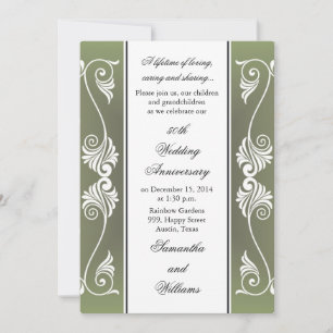 50.º Boda Aniversario Invitación