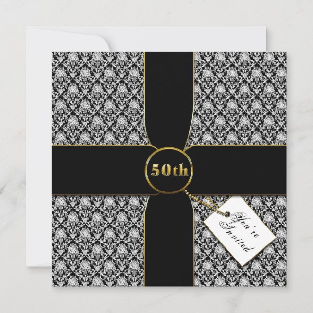 50.º Boda Aniversario Invitaciones (Anverso)