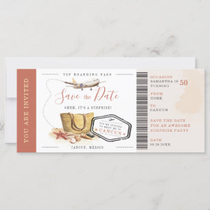 50.º Fiesta de destino de sorpresa de cumpleaños