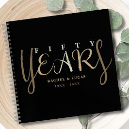 50.º libro de invitados para el aniversario de los