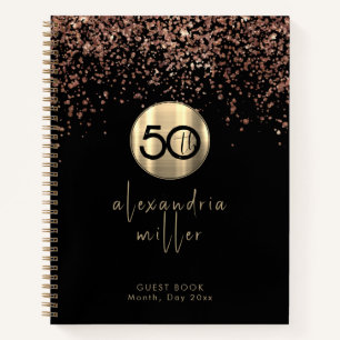 50.º libro de oro para Rosas negros