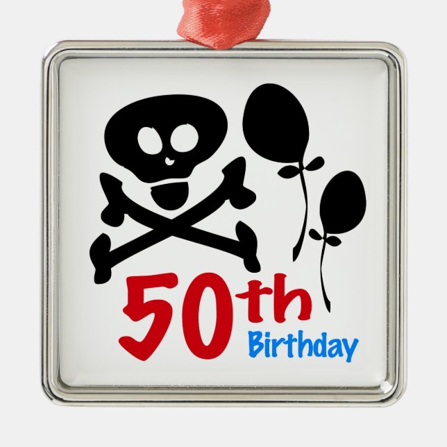 50.º ornamento de cumpleaños (Frente)