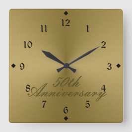 50.º reloj de aniversario Boda