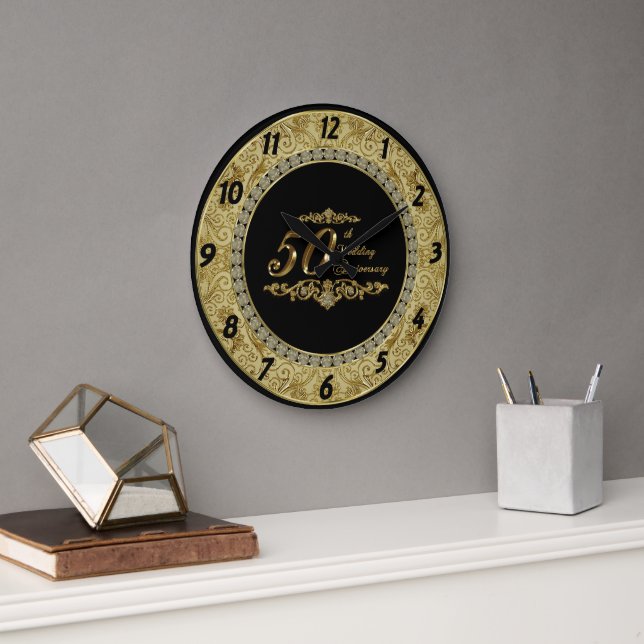 50.º reloj de aniversario Boda (Oficina)