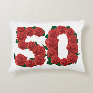 50.a almohada del acento del aniversario del