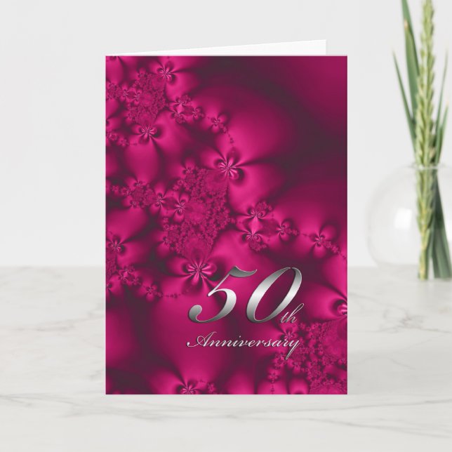 50.a tarjeta del aniversario (Anverso)