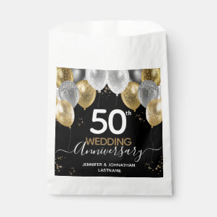 50° Aniversario Boda Globos favorecen a las bolsas