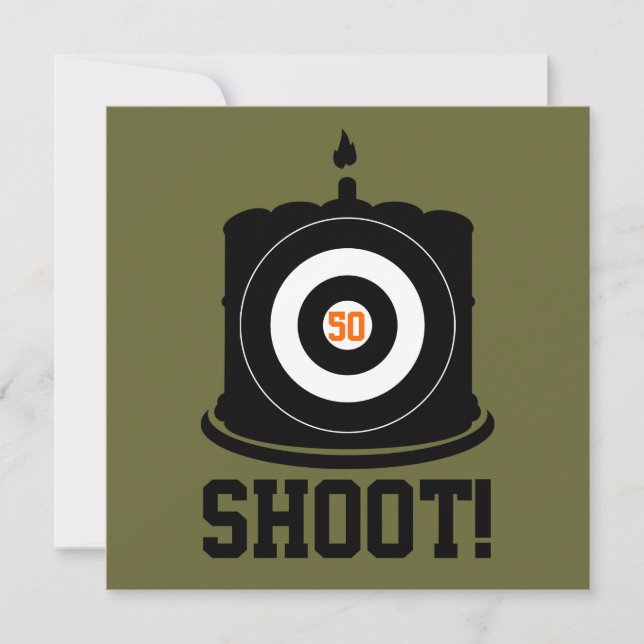 50 aniversario de Sharpshooter - Invitación a caza (Anverso)