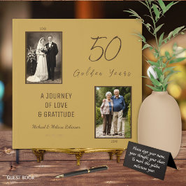 50 Aniversario del Libro de Invitados - Oro