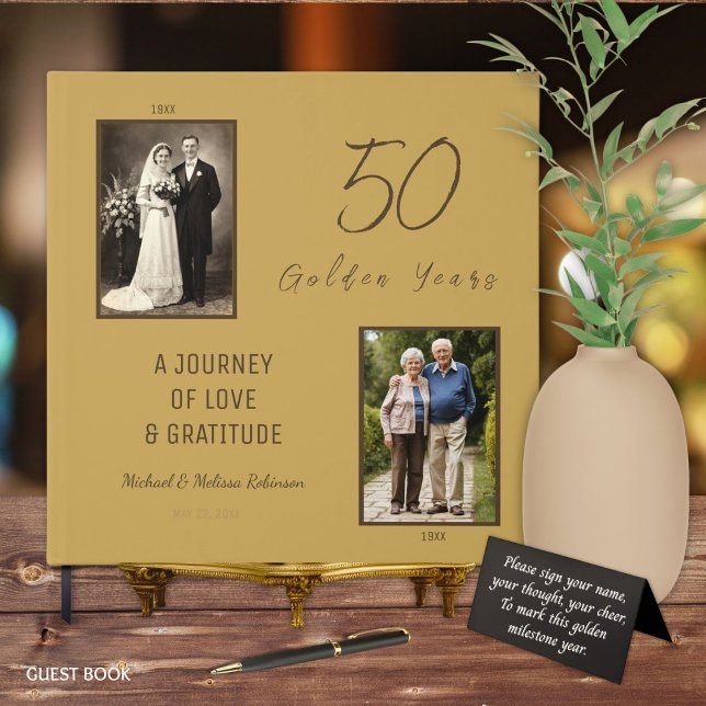 50 Aniversario del Libro de Invitados - Oro (Subido por el creador)