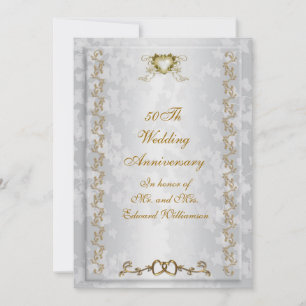 50° Aniversario invitación a ángeles victorianos