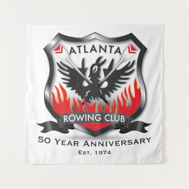 50° aniversario Tapiz de 57" x 57" (Anverso)