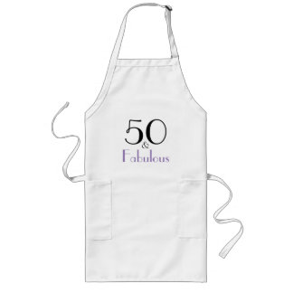 50 años 50 y delantal el 50.o del cocinero