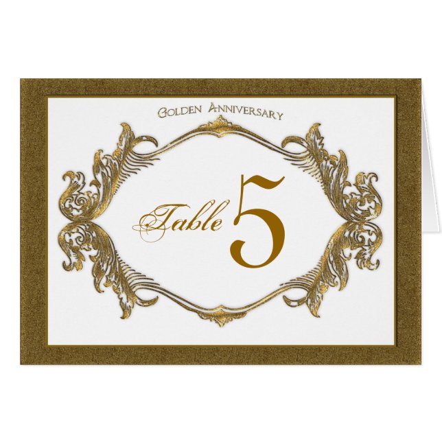 50.as tarjetas del número de la tabla del (Anverso (Horizontal))