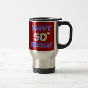 50.as tazas felices de la taza y del viaje de caf
