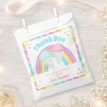 50 Bolsas de Cono de Nieve | Favor del cono de nie