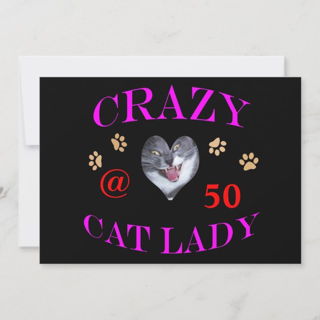 50 Crazy Cat Lady (Anverso)
