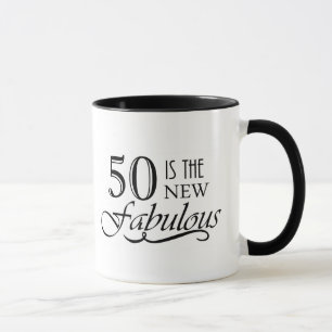50 es la nueva taza fabulosa
