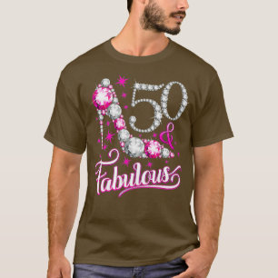 50 Fabulosa camiseta de cumpleaños número 50 para 