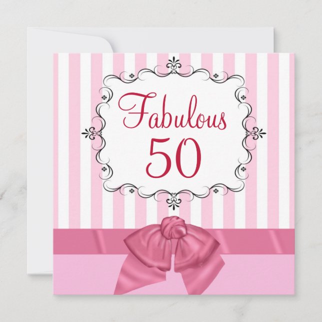 50 fabulosos - Invitaciones de encargo de la (Anverso)