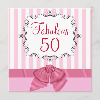 50 fabulosos - Invitaciones de encargo de la