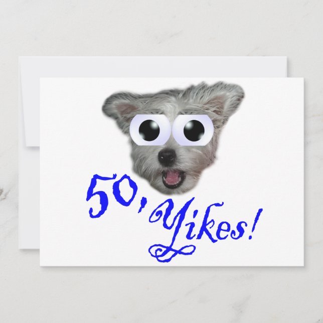 50 invitaciones para fiestas de cumpleaños (Anverso)