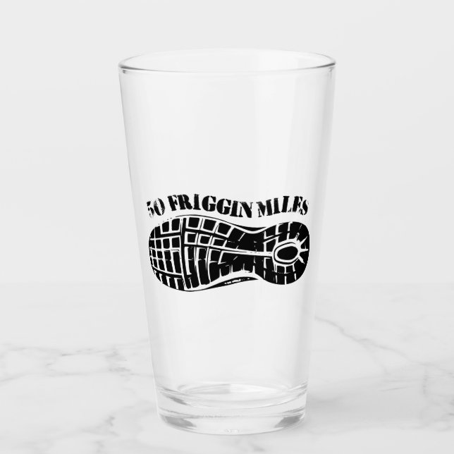 50 Millas Friggin Ultra Running Tread (Anverso)