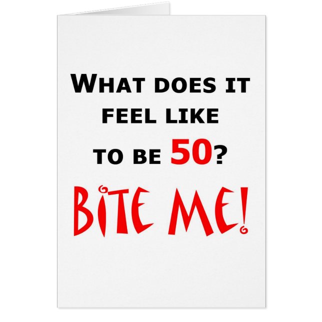 ¡50 muérdame! (Frente)